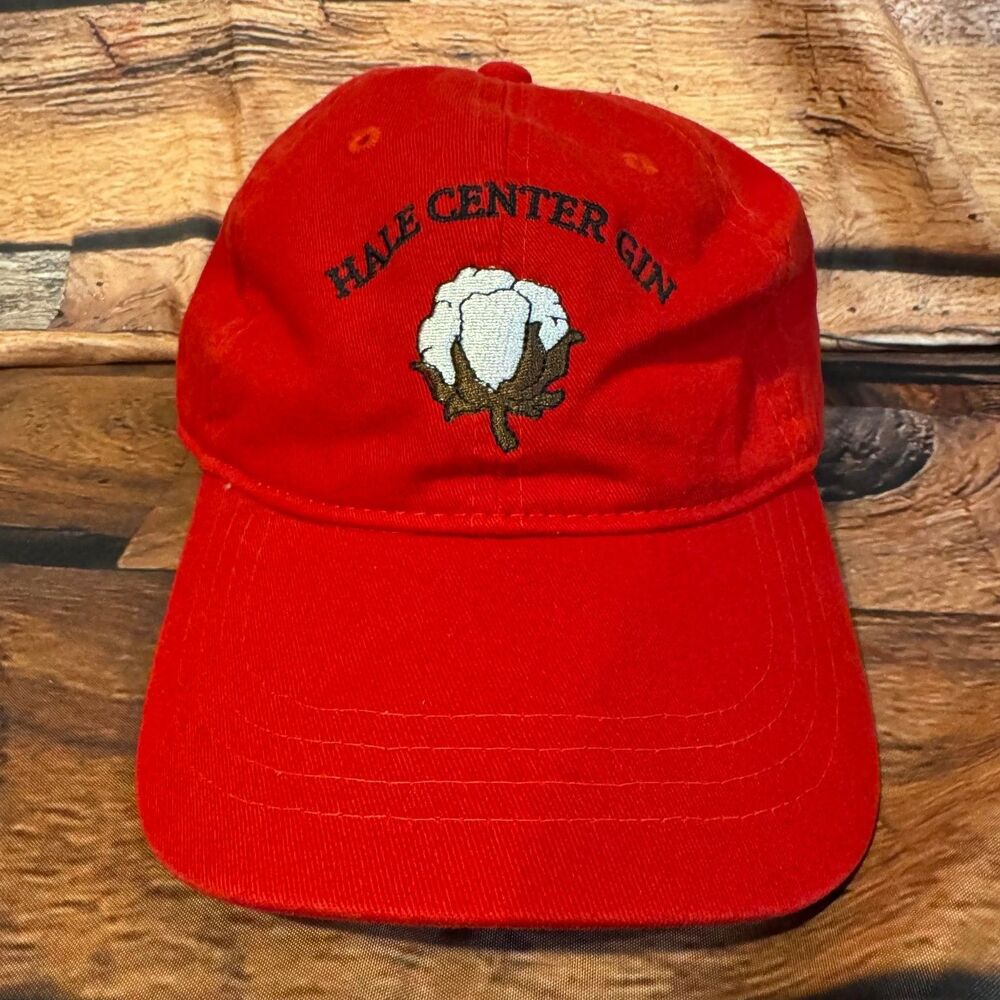 Outdoor Cap Hale Center Gin Cotton Boll Red Adjustable Baseball Cap Men's OSFM